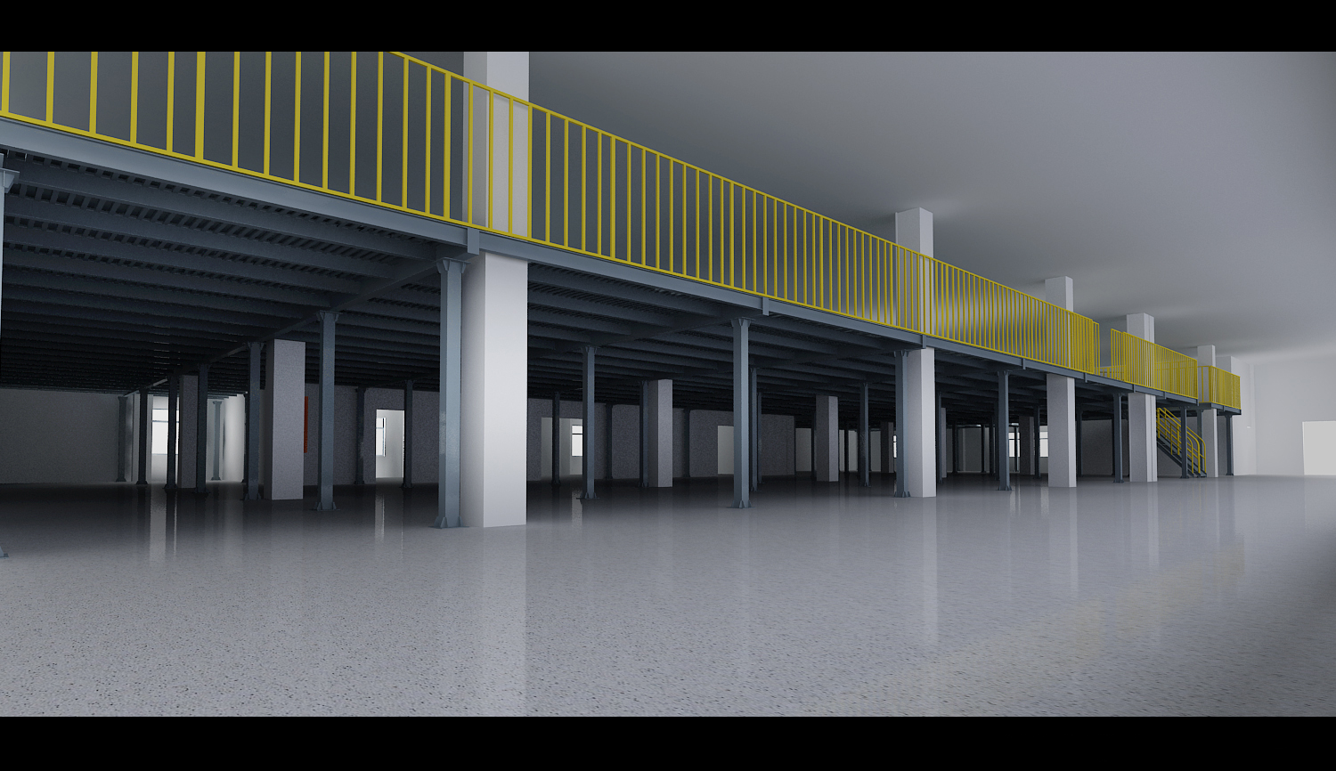 鋼平臺(tái)安裝