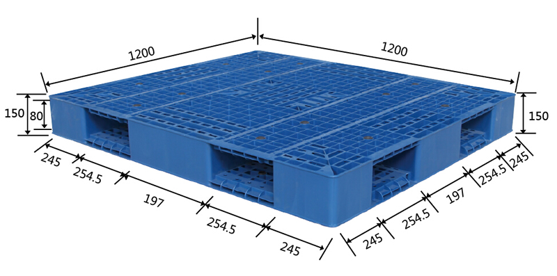 1212雙面網(wǎng)格塑料托盤